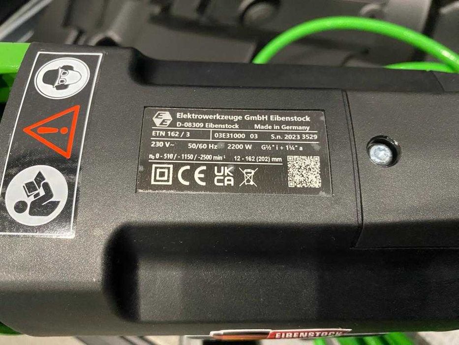 EIBENSTOCK ETN 162/3 Wiertnica Diamentowa 2200W Na mokro sucho Tyrolit