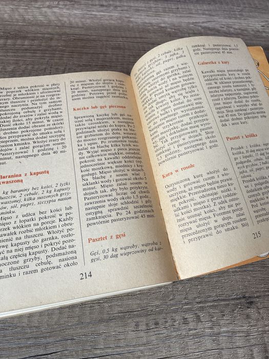 Przetwory w gospodarstwie domowym warszawa 1986