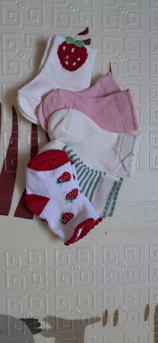 Носочки 0-3 місяці.