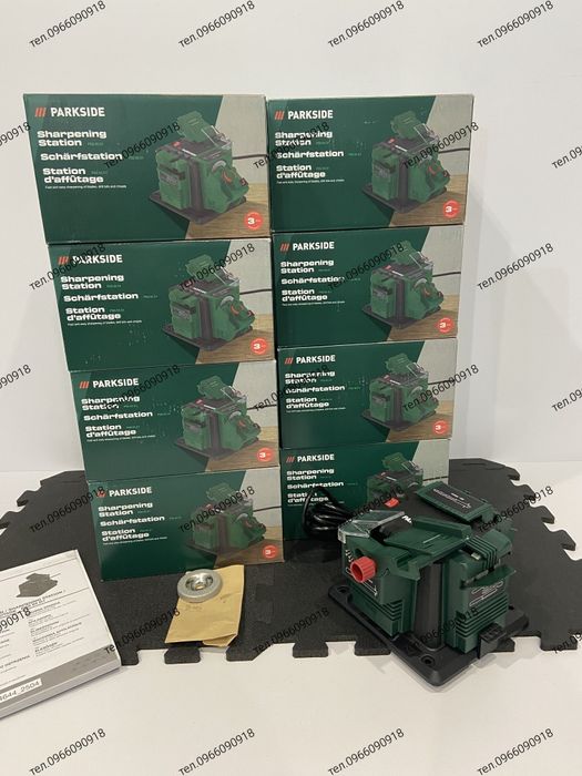 Станція заточувальна Parkside PSS 65 D1 Точило для лез і свердел Parks