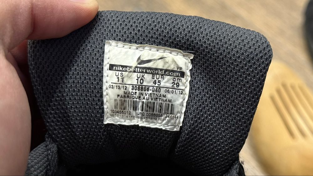 Мужские кроссовки Nike Air Max 1, размер 45