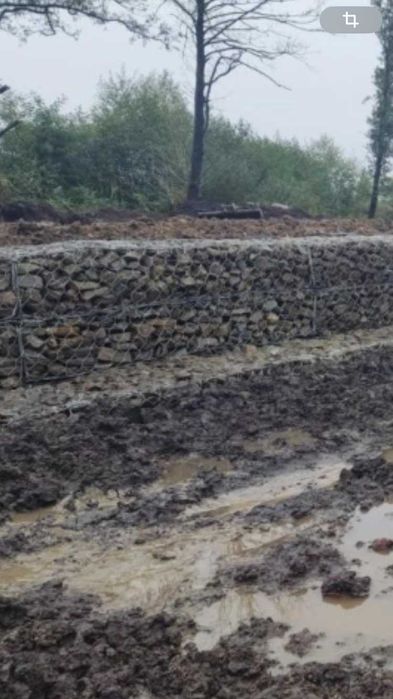 Габион Габіон плетений Сітка габіонна будівельна з доставкою виробник