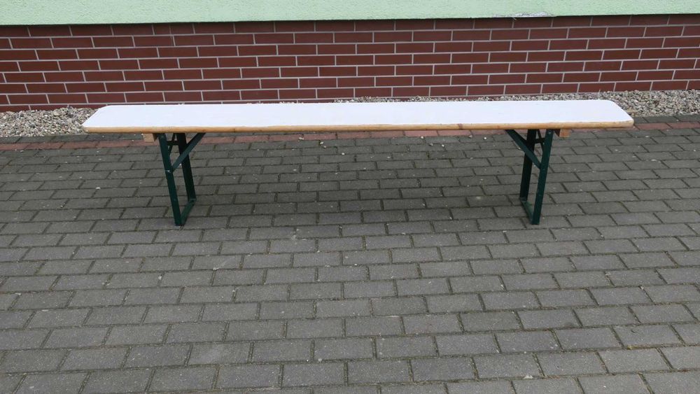 Ogródek piwny ławka składana 220x25cm.