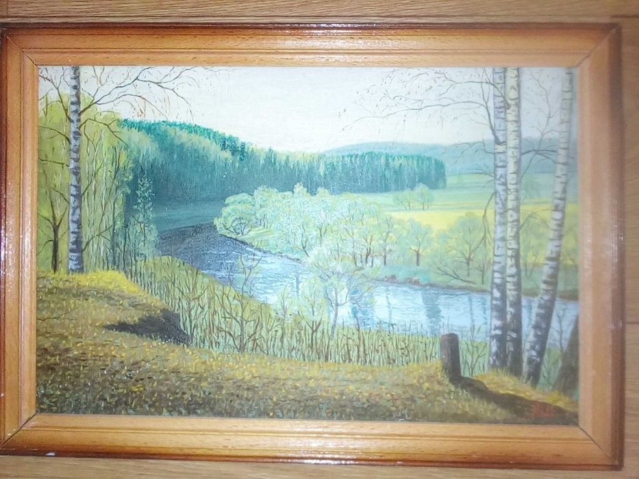 Картина,    пейзаж. Масло