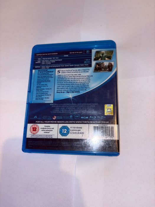 Piraci z Karaibów 3: Na Krańcu Świata Blu-Ray angielski