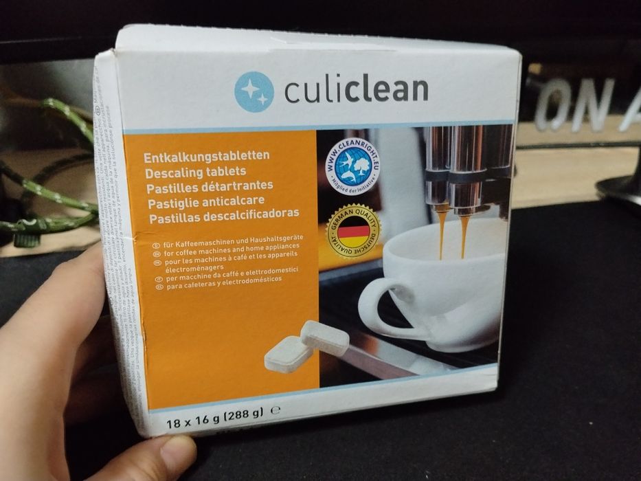 Tabletki do odkamieniania, czyszczenia ekspresu do kawy 18 szt.