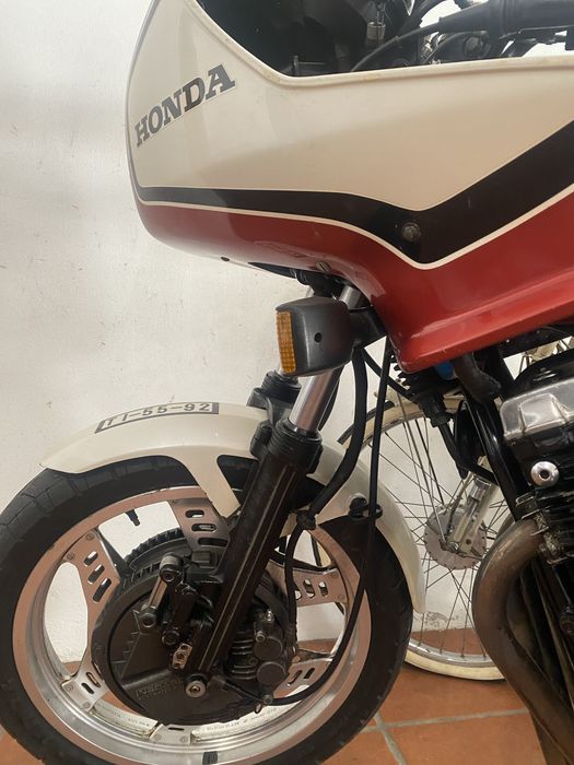 Cbx 550 F2 Honda 1984 branco perola