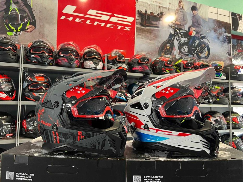 Capacete cross /enduro LS2 MX700 Subverter - Redução de Preço