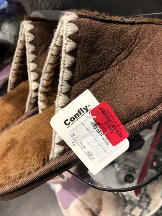 DzienBabvi/Kapcie z owczej welny/nowe