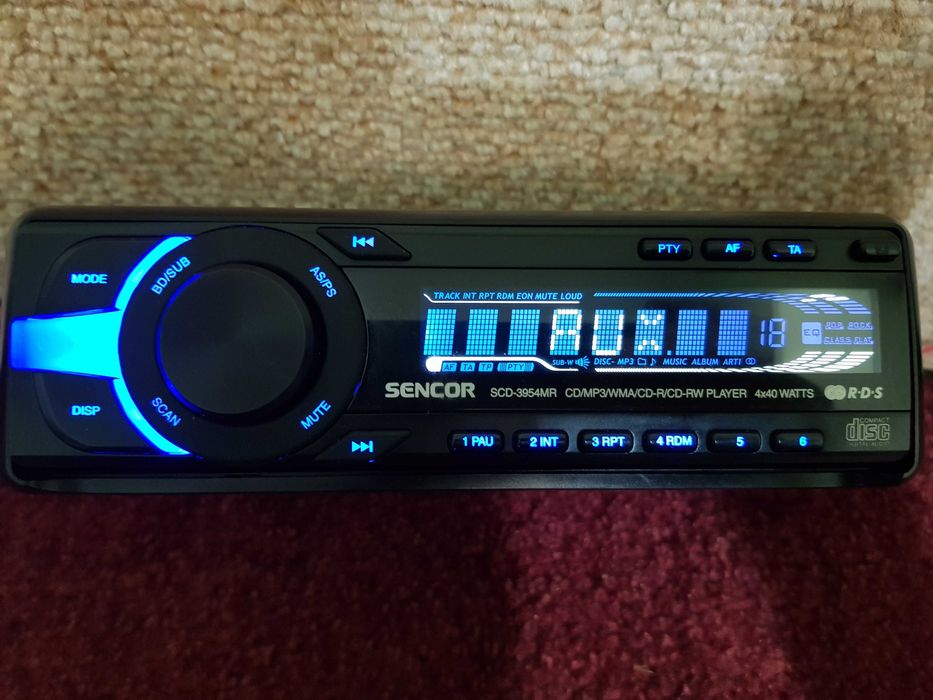 Автомагнітола Sencor SCD 3954MR