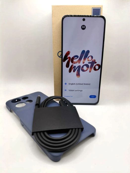 Nowa Motorola edge 50 neo niebieska na gwarancji