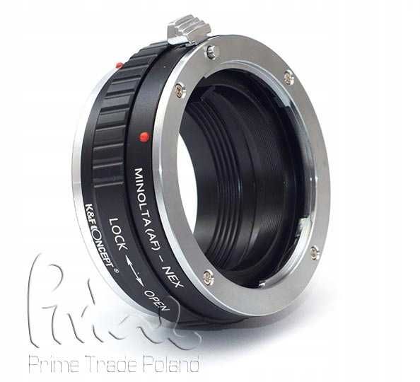 Adapter Sony A Minolta AF na SONY E-MOUNT NEX K&F Concept