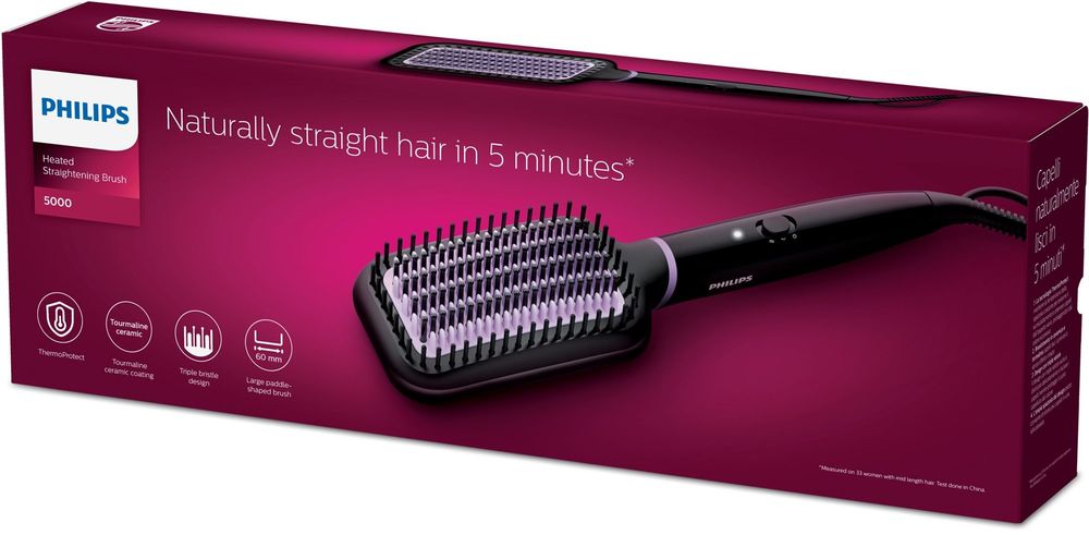 Szczotka prostująca Philips BHH880/00 ThermoProtect jonizacja włosów