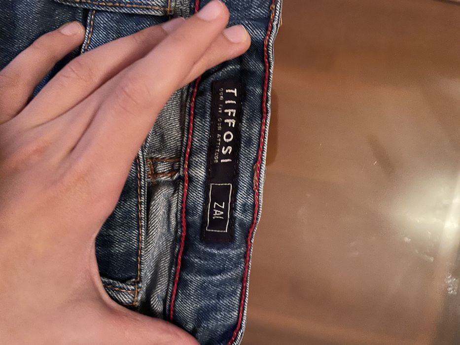 Calções de ganga da Tiffosi