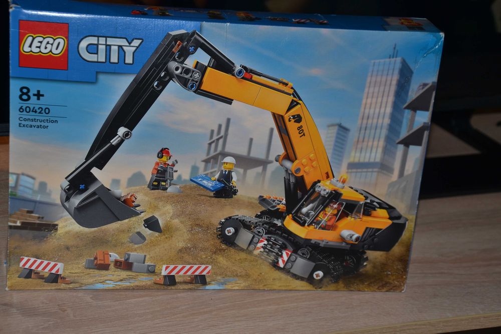 Б.У. Конструктор LEGO Citi 60420 Будівельний екскаватор