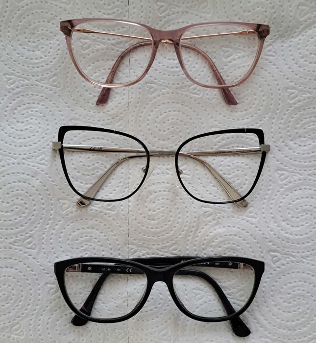 Okulary oprawki Calvin klein.