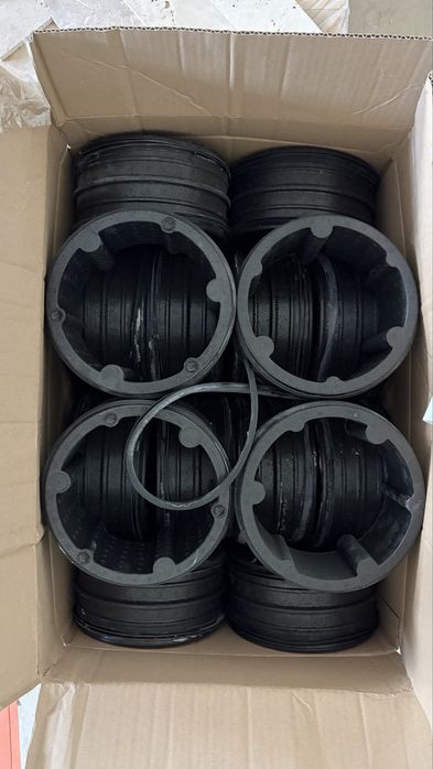 Nypel PEFLEX fi198mm EPP do łączenia elementów z systemem PE-FLEX EPS 2.0