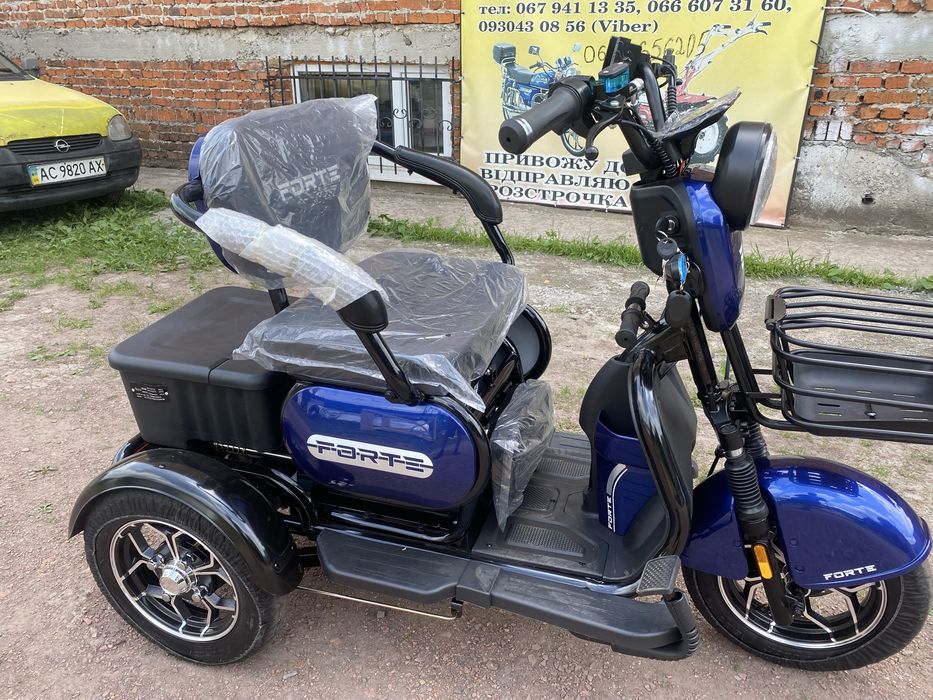 Трицикл Форте 1000 ВТ 60 В