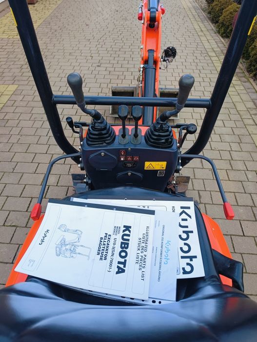 Kubota u10-3 brutto 2020 rok minikoparka mini koparka