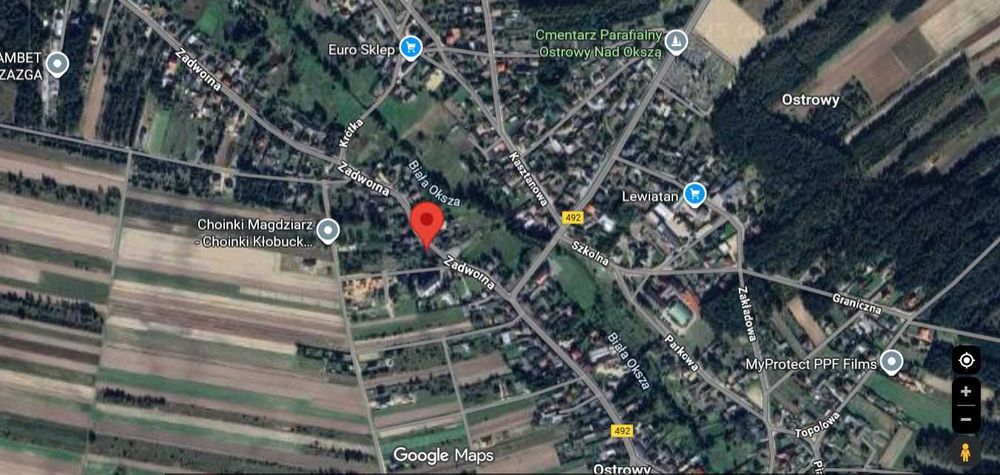 Sprzedam dom z działką Ostrowy nad okszą