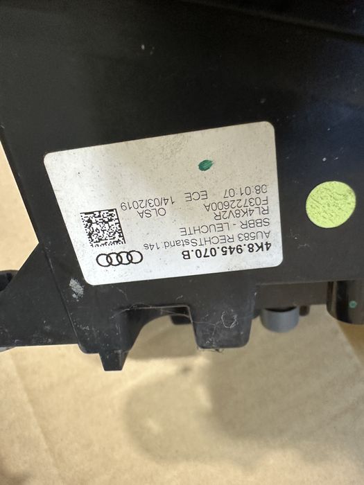 Lampy tylne A7 C8 led EU