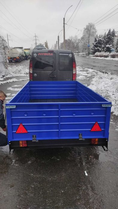 Причіп  2500*1300*450 АЛКО з виробництва Доставка Документи