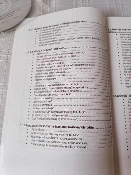 Mediacja i sądownictwo polubowne z płytą CD