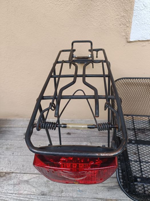 Acessórios banco bicicleta com cesto