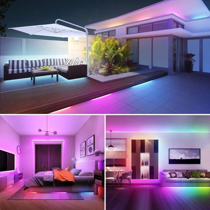 Taśma LED 1-10M RGB 5050 Bluetooth APLIKACJA ZESTAW