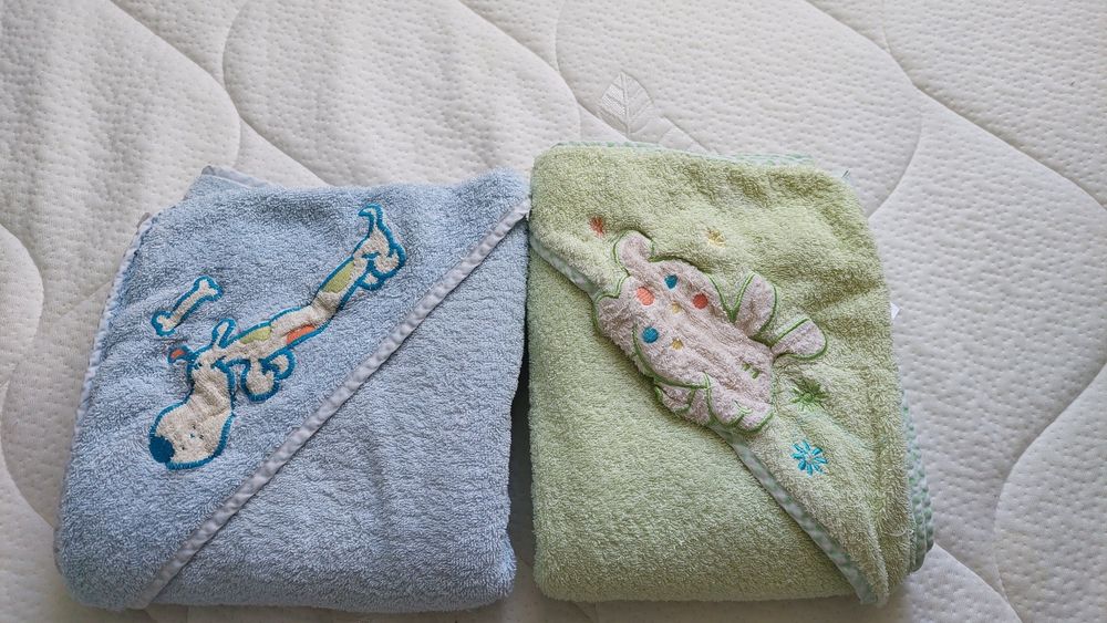 Ręczniki kąpieliwe z kapturkiem