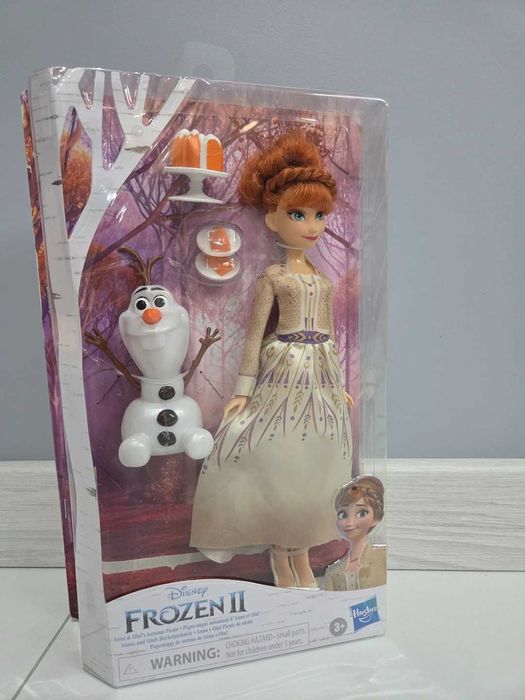 Lalka Anna 28cm Hasbro Disney Frozen Kraina Lodu + Olaf BDB