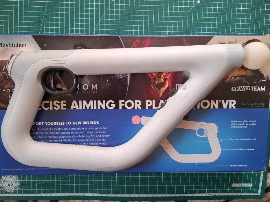 Контролер Бездротовий Sony PlayStation 4 VR Aim Controller White Б/У