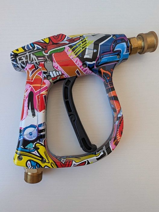 Pistola curta para máquina de alta pressão