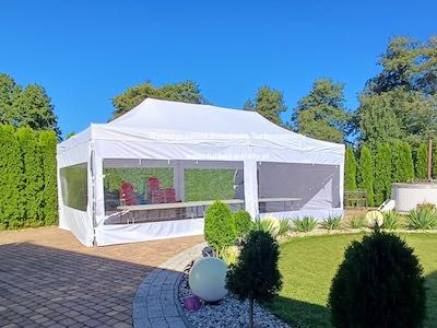 Wynajem namiotów z wyposażeniem. Wolne terminy