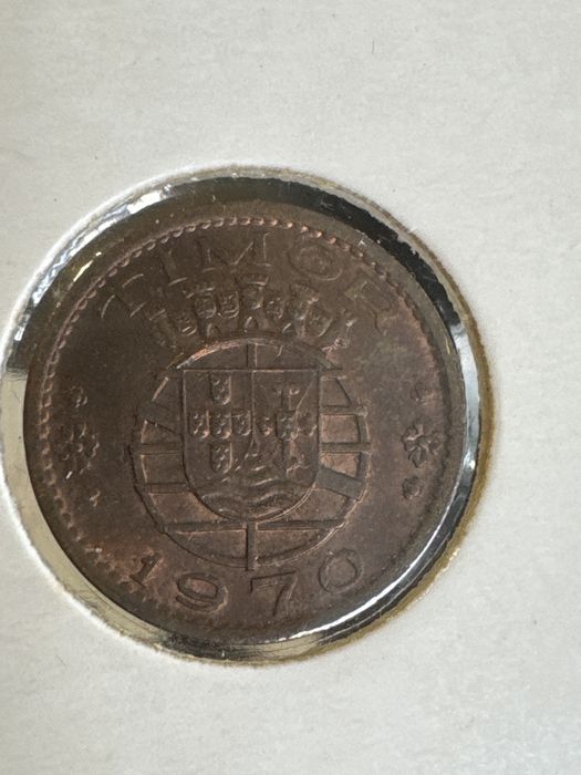 Moeda Timor 20 cent 1970