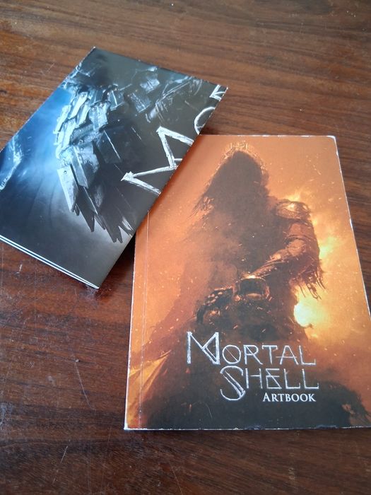 Mortal Shell ps4, artbook e poster