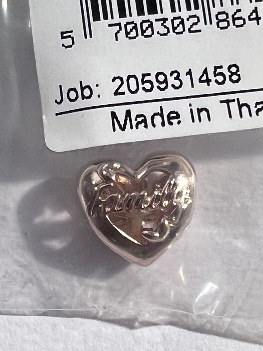 Charm Pandora Rose Gold "Family Tree" & "Family" - Original (Novo)