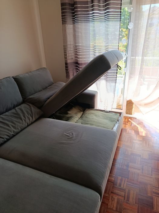 Sofá chaise longue RUFALLO Gato Preto