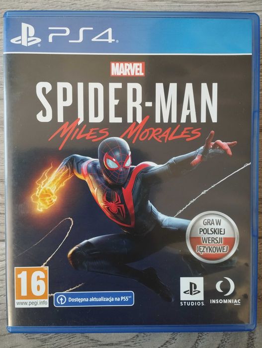 Gra Marvel Spider-Man Miles Morales Polska Wersja PS4/PS5 Playstation