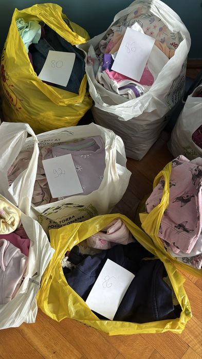 Ciuszki dla dziewczynki od 56 do 110