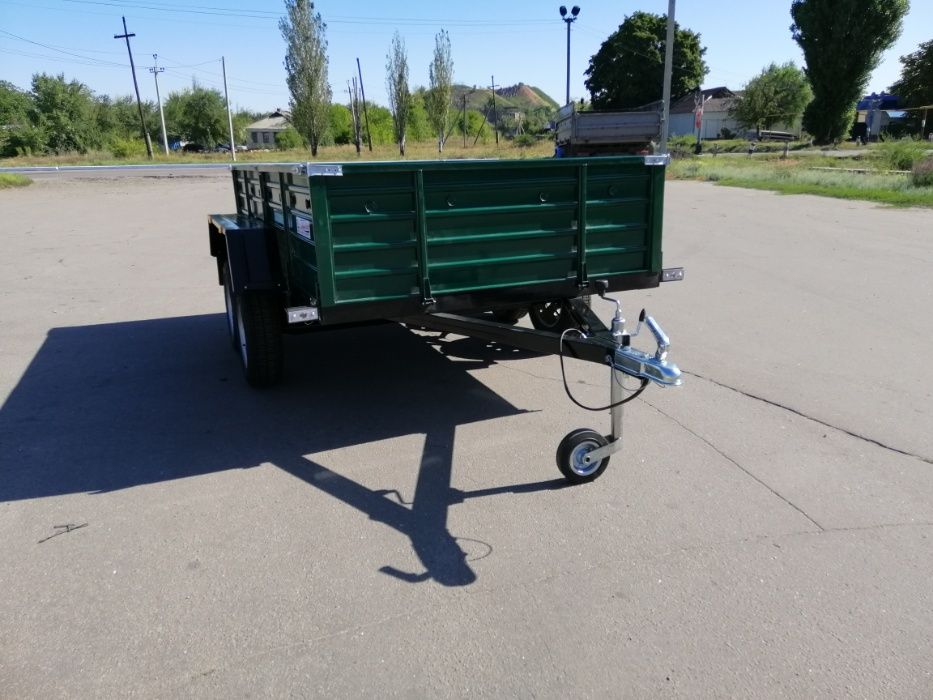 Двохосний Причіп для Легкового Авто. КременьКРД. Прицеп для авто