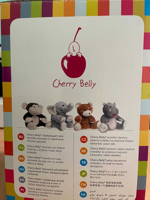 Peluche anti-cólicas Cherry Belly - NOVO