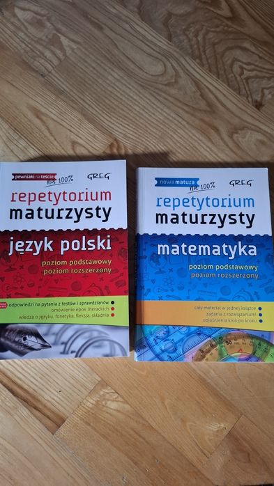 Repetytorium maturzysty GREG j.polski i matematyka