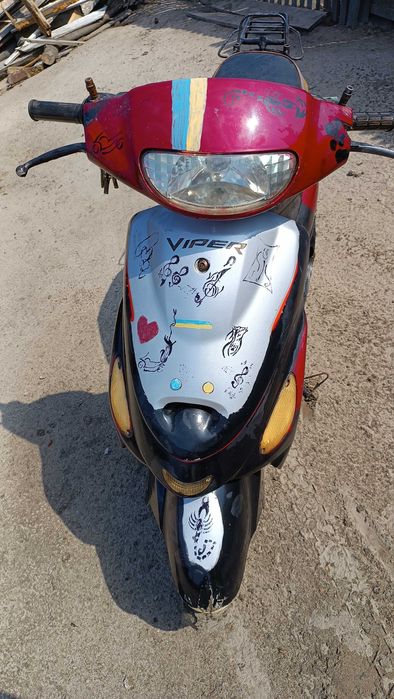 Скутер вайпер 50 куб 2к