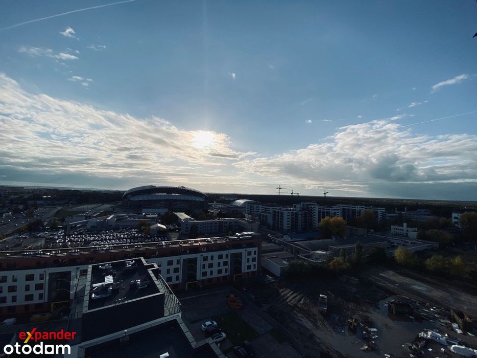 Apartament PREMIUM | 12. piętro | Widok na stadion
