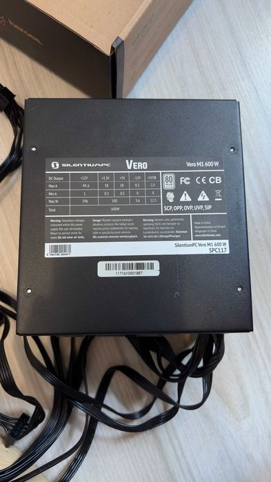 Zasilacz komputerowy SilentiumPC Vero m1 600w