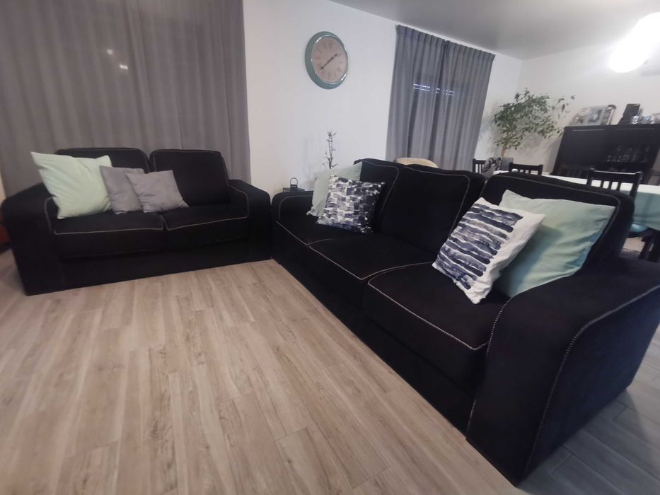 Conjunto de dois sofás 3 e 2 lugares