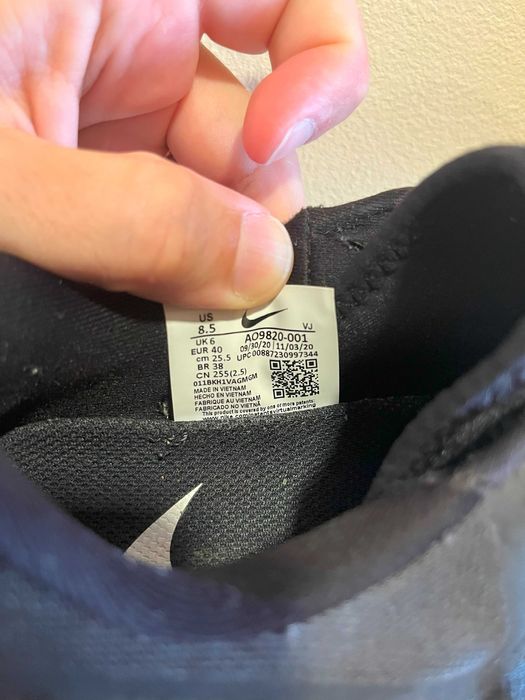 Sapatilha corrida mulher Nike Odissey React, tamanho 40