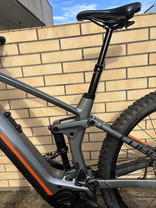 Bicicleta Elétrica CUBE Stereo Hybrid 140 HPC SL 29 750 + FOX 38 170MM