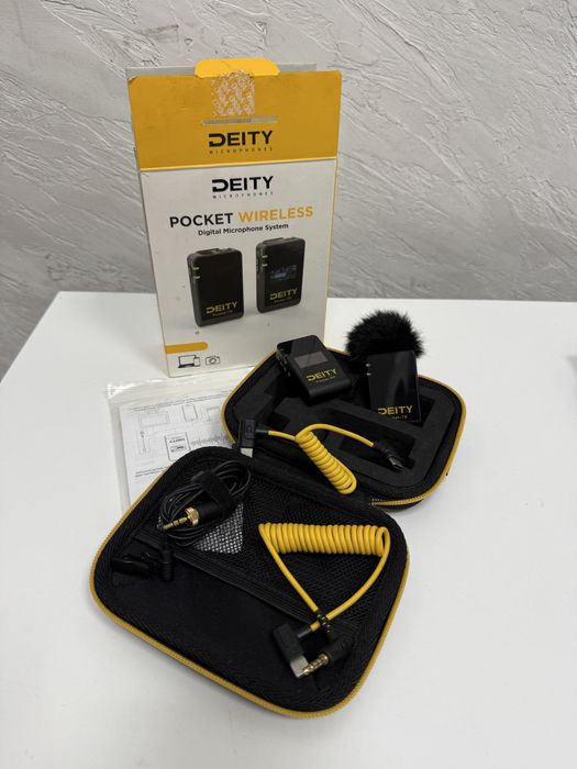 Cyfrowy system mikrofonowy DEITY POCKET WIRELESS super jakość profesja